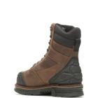 FootRests&reg; Rival Waterproof Insulated Metatarsal Guard Nano Toe 8" Boot, Brown, dynamic 5