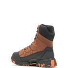 FootRests&reg; 2.0 Trio Waterproof Metatarsal Guard Nano Toe 8" Boot, Brown, dynamic 5