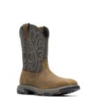 Mesquite Wellington Steel Toe Electrical Hazard Work Boot, Slate, dynamic 2