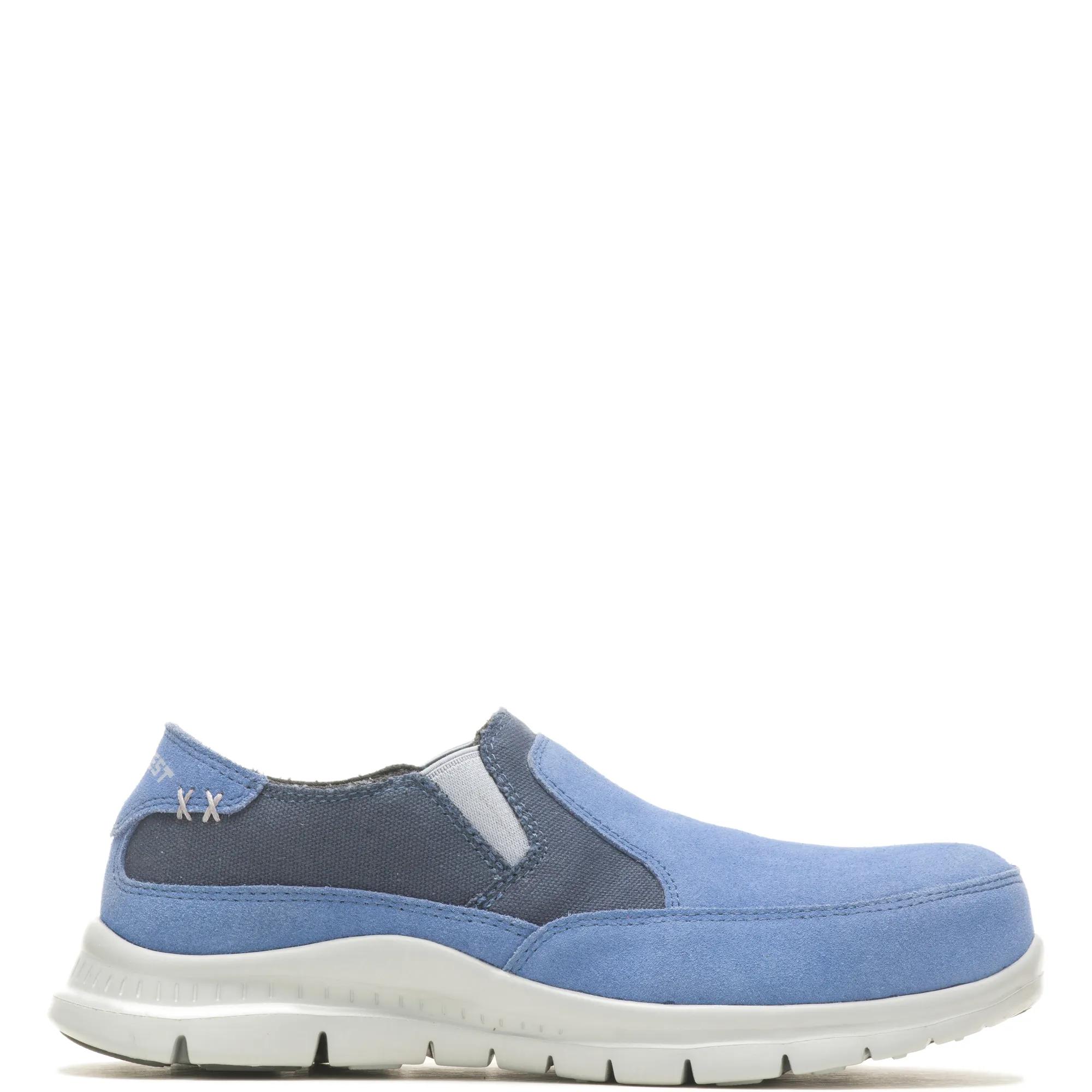 Blake Steel Toe Slip On, Colony Blue, dynamic