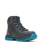 FootRests&reg; 2.0 Maya Waterproof Nano Toe 6" Hiker, Black/Blue, dynamic 2
