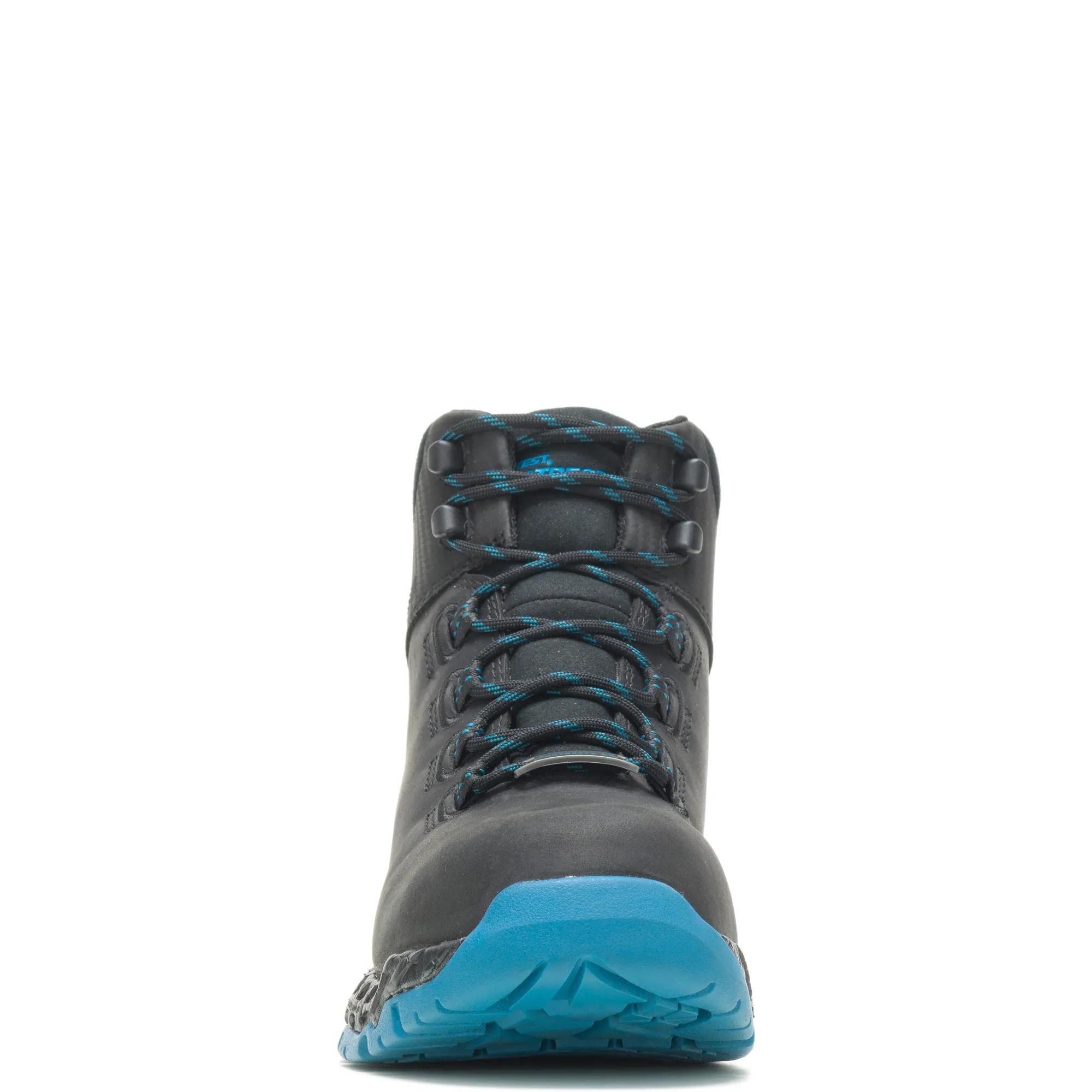 FootRests&reg; 2.0 Maya Waterproof Nano Toe 6" Hiker, Black/Blue, dynamic 3