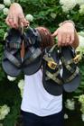 Mega Z/1 Wide-Strap Classic Sandal - Limited Edition, Folk Flower Navy, dynamic 7