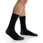Recycled Everyday Crew Sock 3 Pack, Black, dynamic 3
