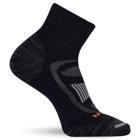 Zoned Quarter Hiker Sock, Onyx, dynamic 2