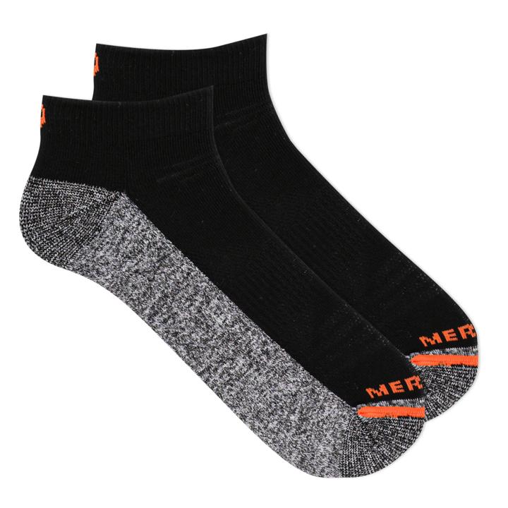 Active Work Low Cut Sock 3 Pack, Black, dynamic