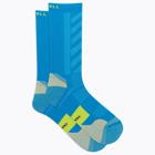 Cushion Trail Runner Crew Sock, Blue Multi, dynamic 3