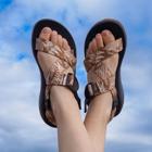 Chaco x KSX Art Mega Z/1 Classic Sandal, Cyanotype Tan, dynamic 2