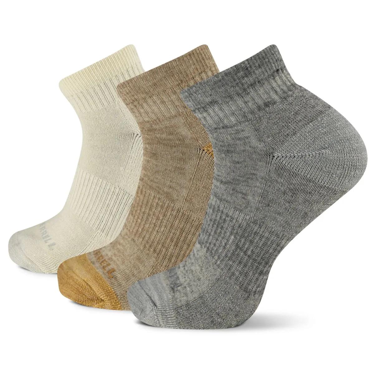 Trekker Wool Quarter Sock 3 Pack, Assorted, dynamic 1