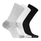 Recycled Everyday Crew Sock 3 Pack, Grey Heather Asst, dynamic 1