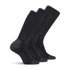Recycled Everyday Crew Sock 3 Pack, Black, dynamic 2