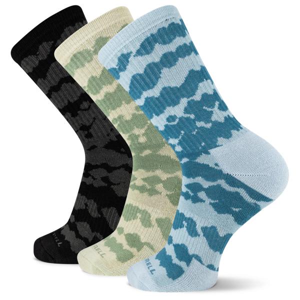 Trekker Wool Crew Sock 3 Pack, Assorted, dynamic
