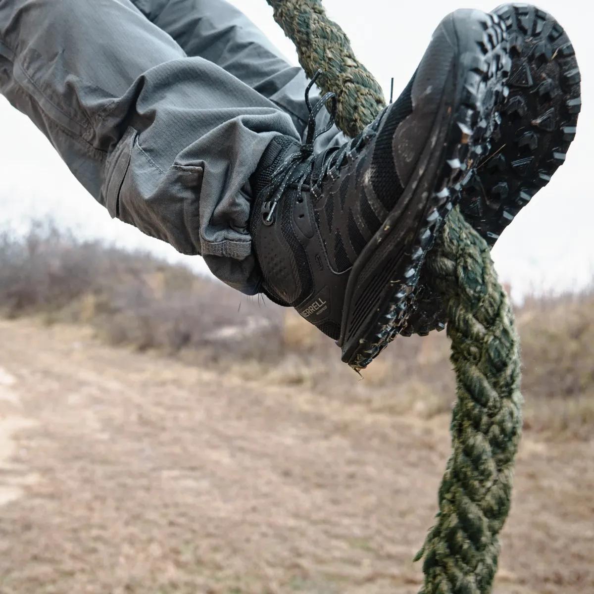 Nova 3 Mid Tactical Waterproof Boot Wide Width, Black/Charcoal, dynamic 8