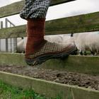 Moab 2 Slide X Harris Tweed, Dark Waknut, dynamic 8