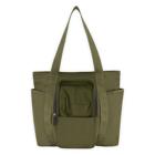 Reed Tote With Shoe Holder, Loden, dynamic 7