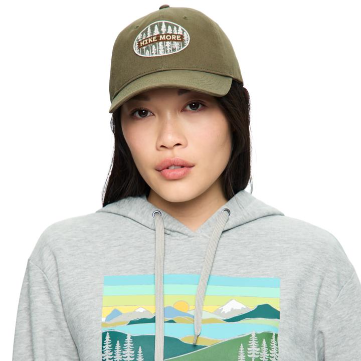 Hike More Patch Cap, Loden, dynamic