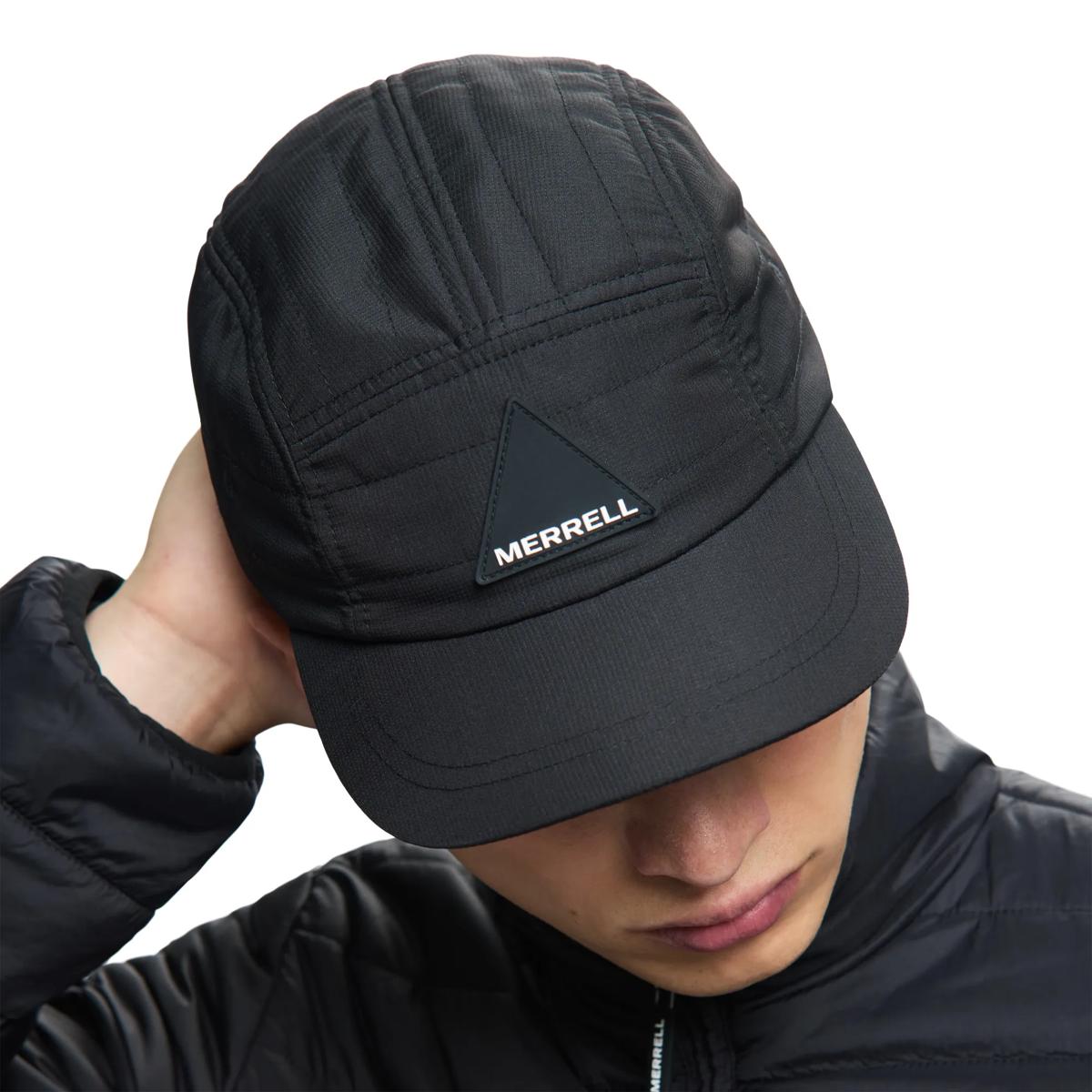 Flint Quilted Camper Hat, Black, dynamic 1