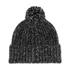 Avalea Chunky Yarn Beanie, Black, dynamic 3