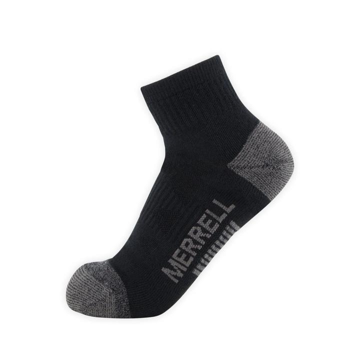Moab Hiking Ankle Socks, Black, dynamic