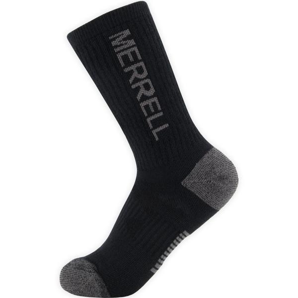 Moab Hike Crew Socks, Black, dynamic