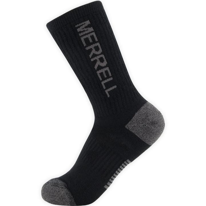 Moab Hike Crew Socks, Black, dynamic