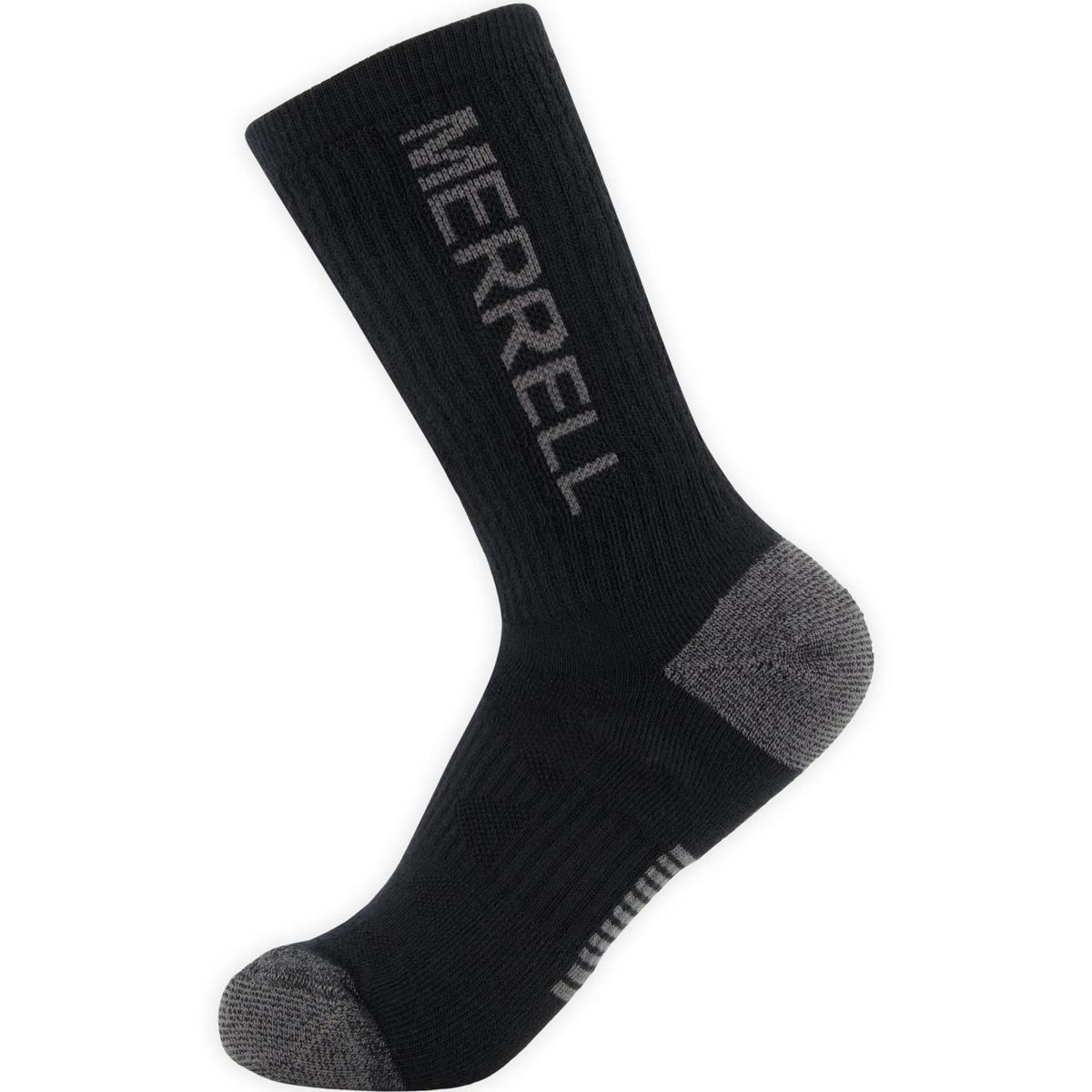Moab Hike Crew Socks, Black, dynamic 1