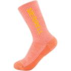 Moab Hike Crew Socks, Sea Pink, dynamic 1