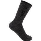 Premium Wool Trail Crew Socks, Charcoal Heather, dynamic 3