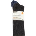 Trekker Outdoor Crew Socks 3 Pack, Charcoal Heather, dynamic 2