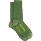 Trekker Outdoor Crew Sock 3 Pack, Dark Moss, dynamic 2