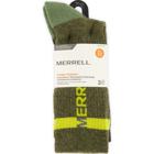 Trekker Outdoor Crew Sock 3 Pack, Dark Moss, dynamic 5