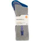 Trekker Outdoor Crew Socks 3 Pack, Dark Blue, dynamic 2