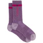 Trekker Outdoor Crew Sock 3 Pack, Grape/Rum, dynamic 2