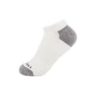 Eco Cushioned Low Cut Socks 3 Pack, White, dynamic 3
