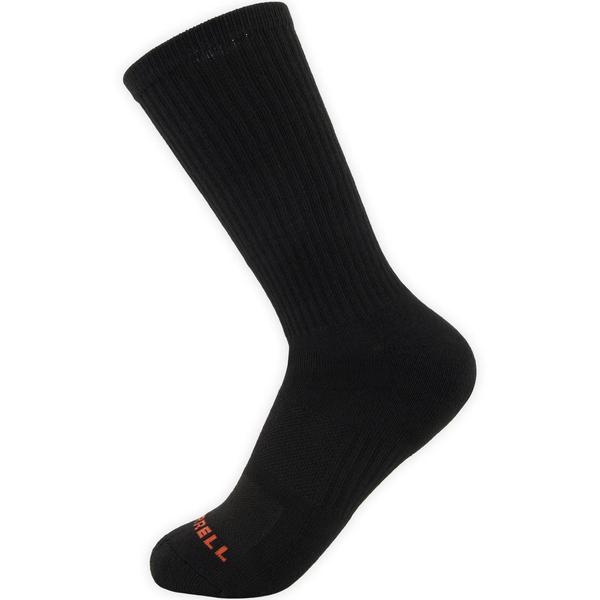 Eco Cushioned Crew 3 Pack, Black Plaid, dynamic