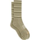Eco Cushioned Crew 3 Pack, Loden Green, dynamic 3
