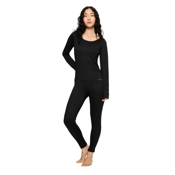 Juniper Base Layer Pant, Black, dynamic