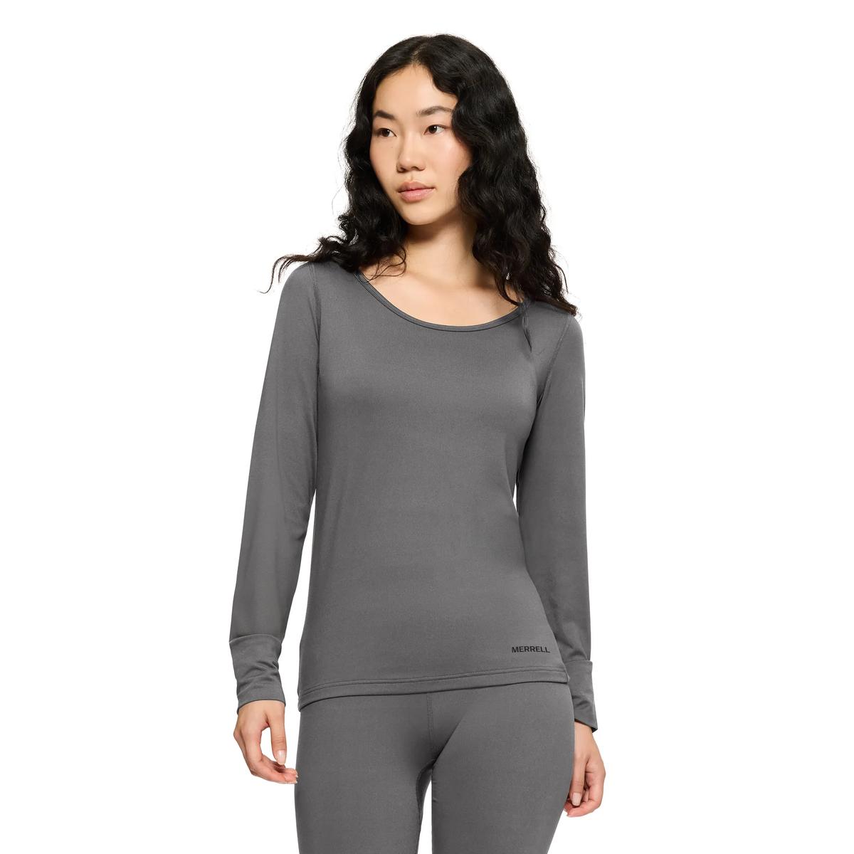 Juniper Base Layer Top, Asphalt, dynamic 1