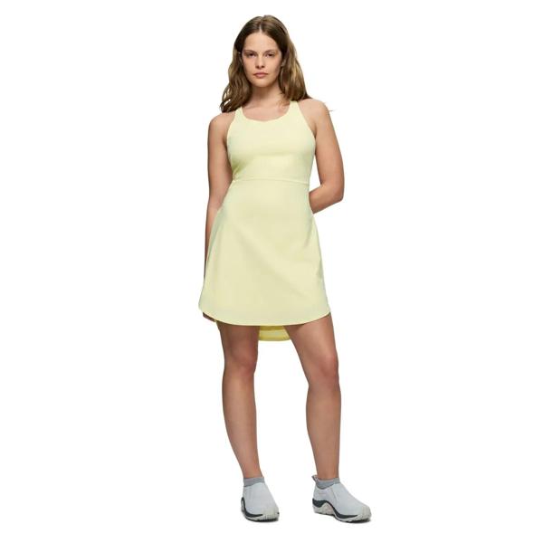 Coraz Dress, Yellow, dynamic