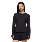 Safan Long Sleeve Running Top, Black, dynamic 1