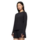 Safan Long Sleeve Running Top, Black, dynamic 4