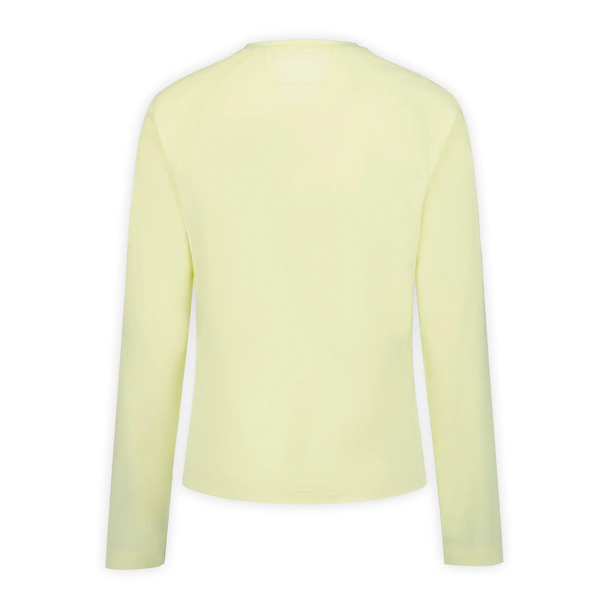 Safan Long Sleeve Raglan Top, Wax Yellow, dynamic 7