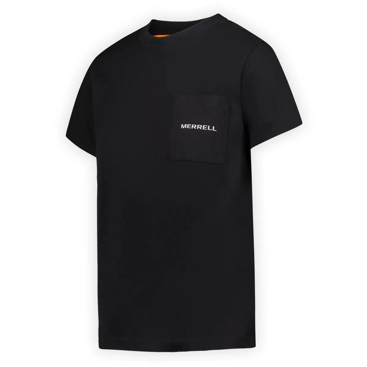 Relaxed Cotton Short Sleeve Tee, Black, dynamic 6