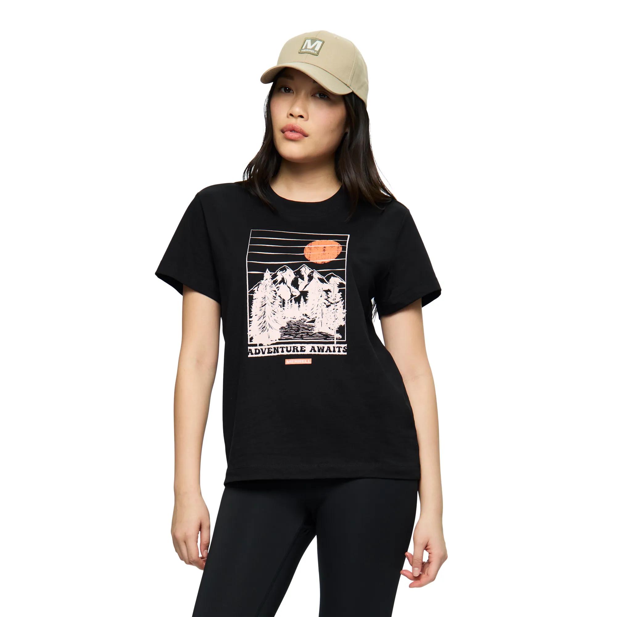 Retro Adventure Graphic Tee, Black, dynamic 2