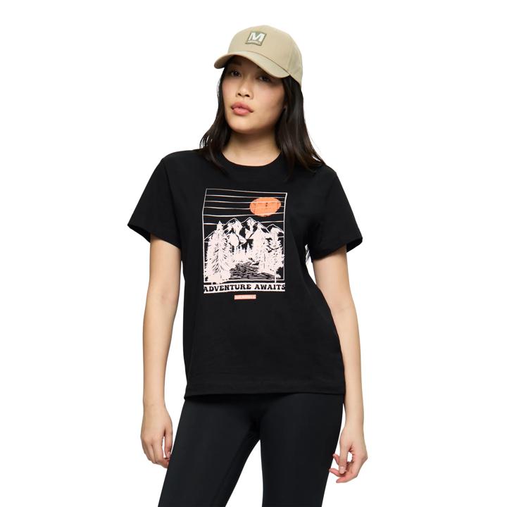 Retro Adventure Tee, Black, dynamic
