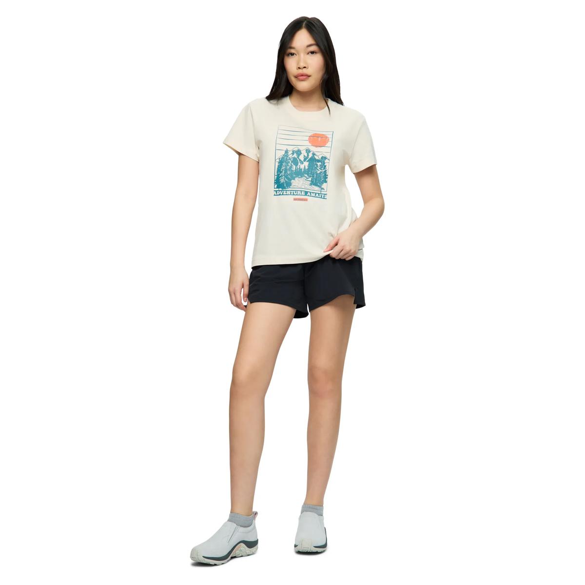Retro Adventure Graphic Tee, Whitecap Grey, dynamic 1