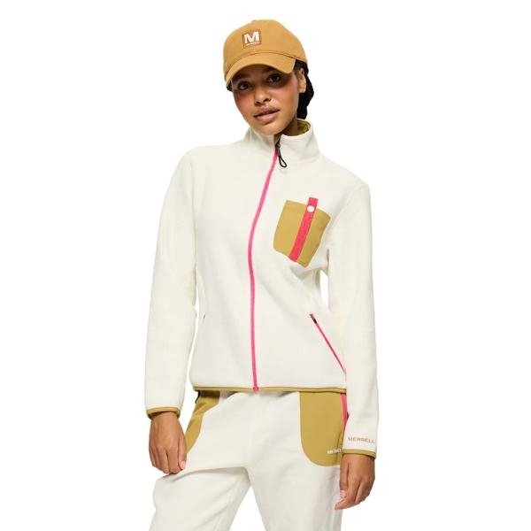 Jungle Fleece Full Zip, Chalk/Desert, dynamic