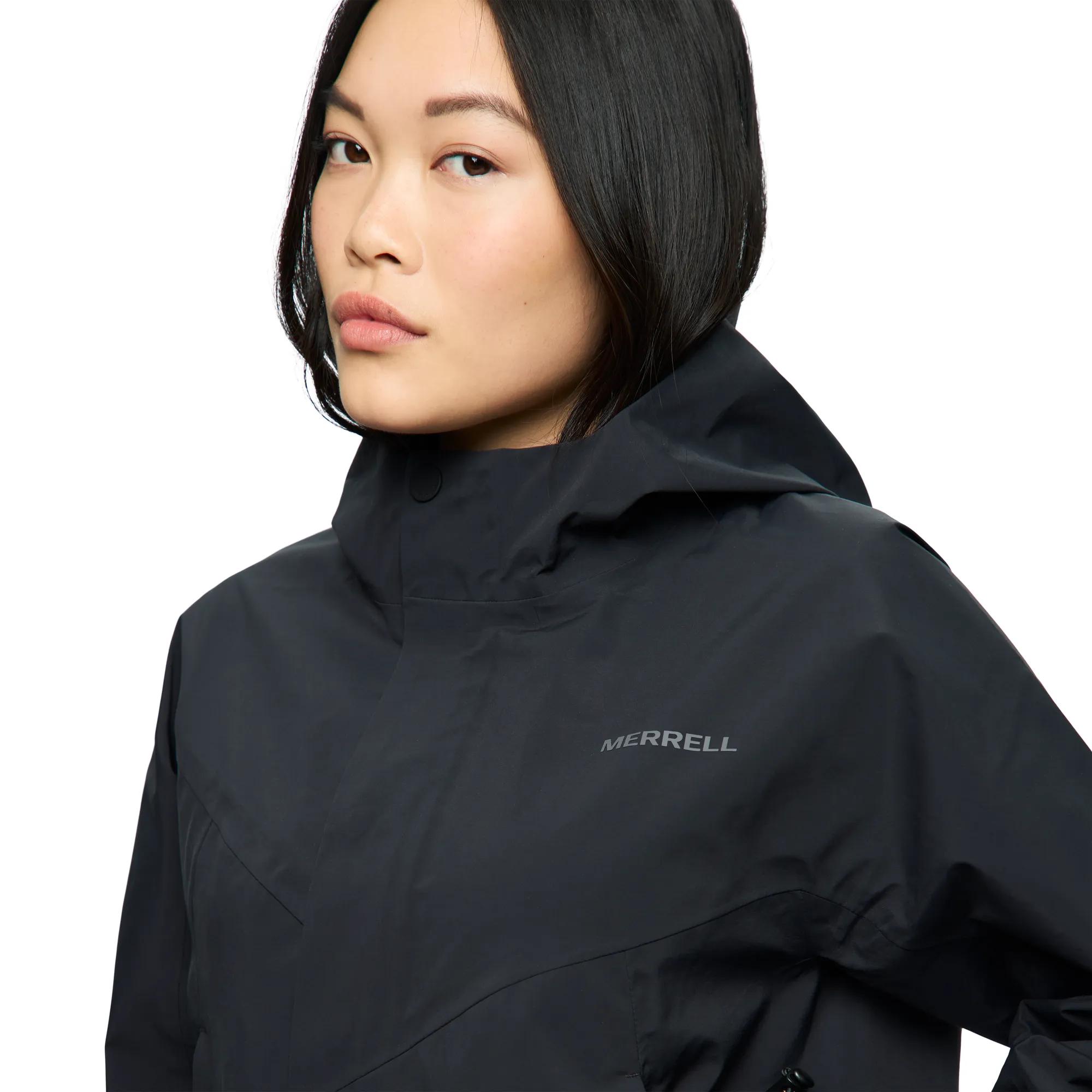 Sadia Seam-Sealed Raincoat, Black, dynamic 5