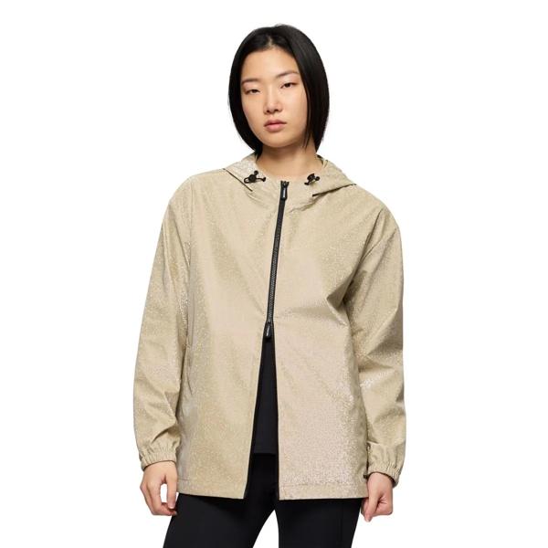 Rani Silver Metallic Raincoat, Mojave Desert Tile, dynamic