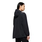 Rani Silver Metallic Raincoat, Black Tile, dynamic 3